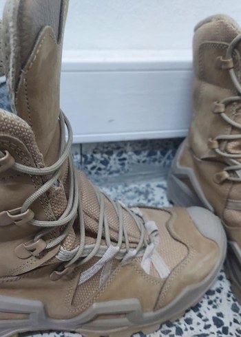 Bej Kamuflaj Bağcıklı Erkek Bot - Görsel 2