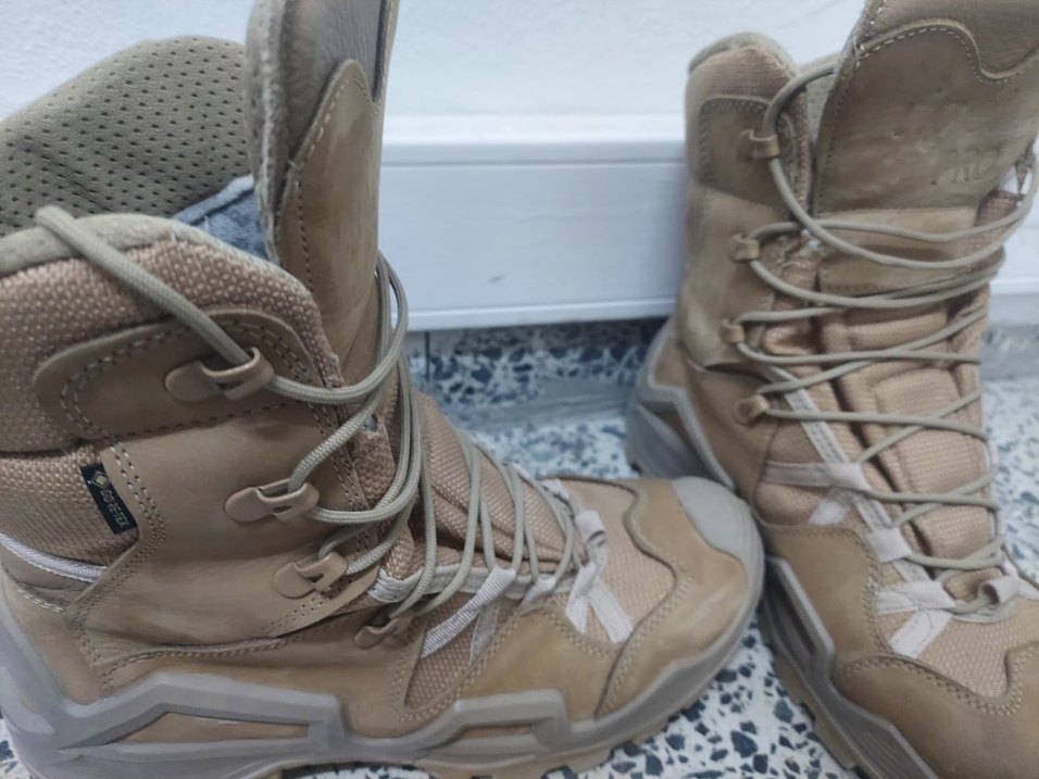 Bej Kamuflaj Bağcıklı Erkek Bot - Görsel 2