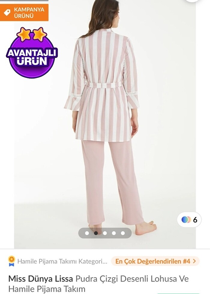 Lohusa pijama - Görsel 2