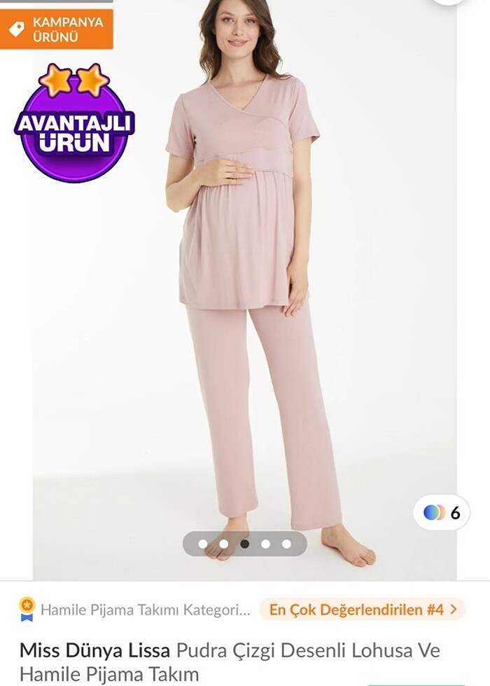 Lohusa pijama - Görsel 3