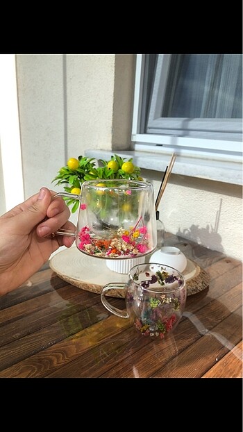 Karaca Home Çift cidarlı cam bardak