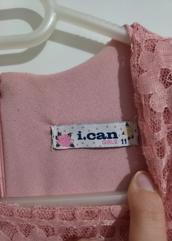 11-12 Yaş Beden KIZ ÇOCUK ELBİSESİ