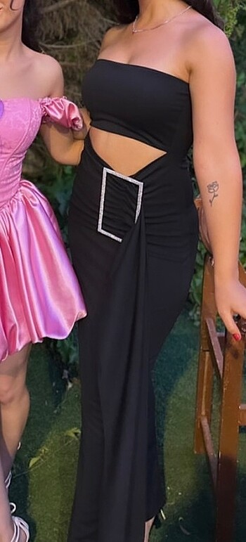 Zara Siyah elbise