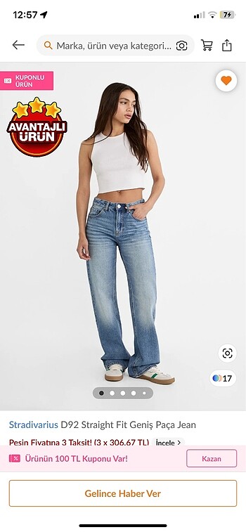 Stradivarius D92 jean