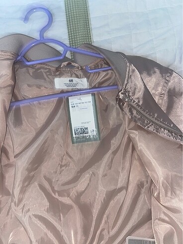 Saten bomber ceket - Görsel 6