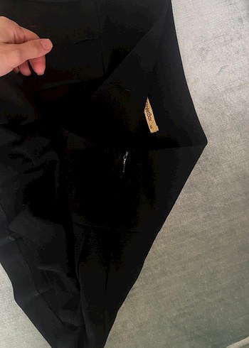 Kadın Siyah Pilili Mini Etek - Görsel 3