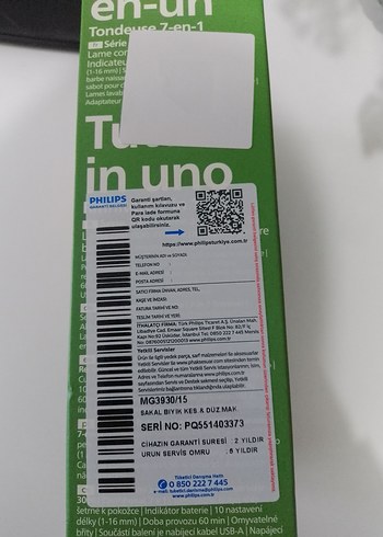 Philips 7'si 1 Arada Tıraş Makinesi - Görsel 4