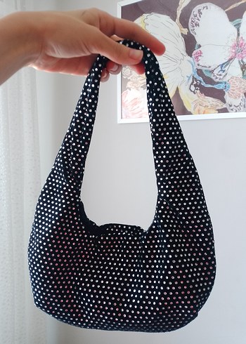 Mango Taşlı (full)Kadın Çantası - Görsel 2