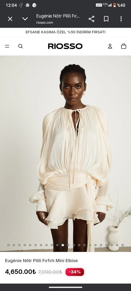 RİOSSO  Mini TREND  Elbise - Görsel 3