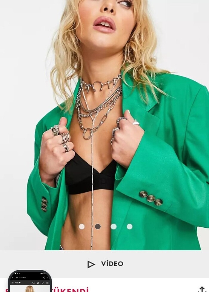 Bershka Blazer Ceket - Görsel 2