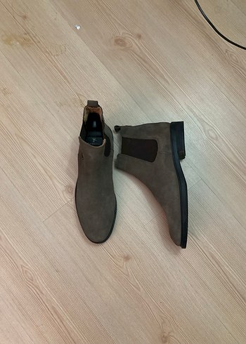 Kahverengi Süet Erkek Bot Kemerli K-37 - Görsel 2