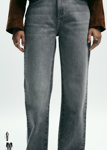 m Beden gri Renk Zara jean