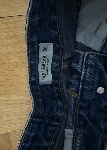 Kadın Lacivert Mini Denim Şort - Görsel 2