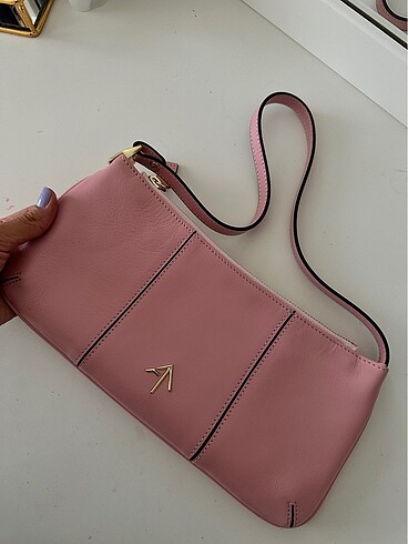 Manu Atelier Pita Leather Shoulder Bag