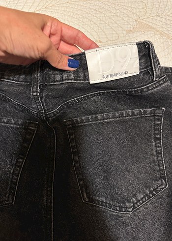 38 Beden pembe Renk Stradivarius D92 Jean