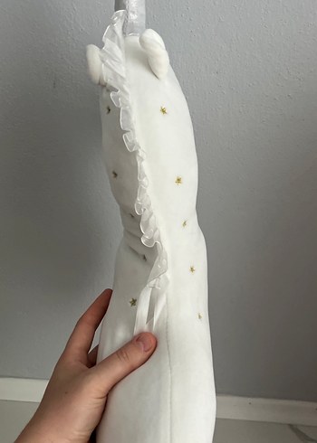 Beyaz Unicorn Peluş Oyuncak - Görsel 3