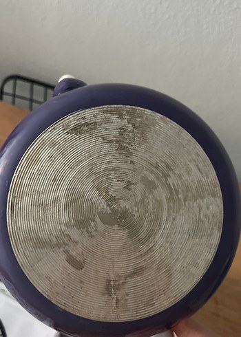 Mor Çiçekli Pastel Renkli Çaydanlık - Görsel 5