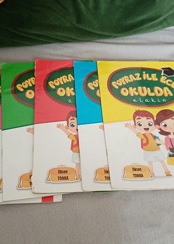 Poyraz ile Ece Okulda Çocuk Kitapları Seti