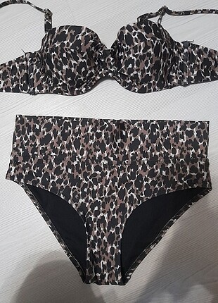 Yüksek bel bikini