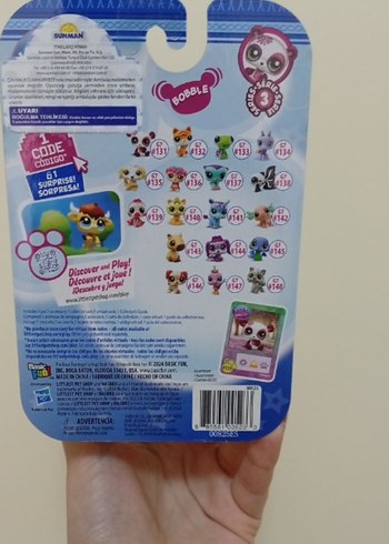 Pastel Pembe Littlest Pet Shop Figürü