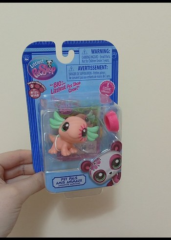 Pastel Pembe Littlest Pet Shop Figürü