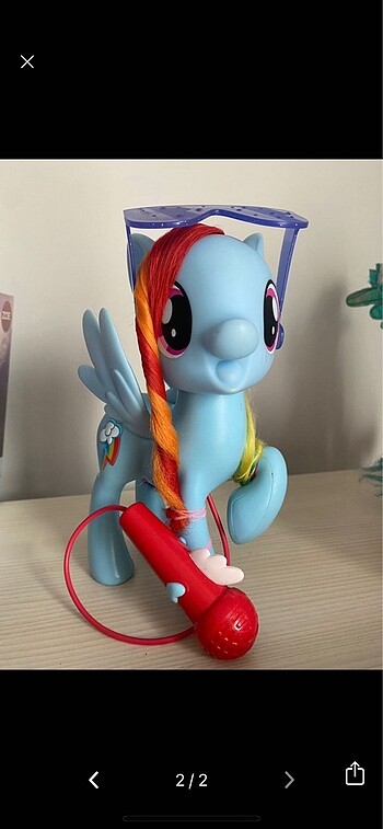 Beden Renk Rainbowdash #Disney #Oyuncak bebek