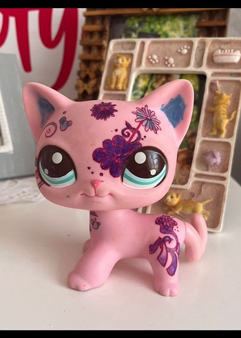 shorhair #MinişPembe Kedi Figür Oyuncak