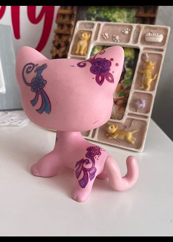 shorhair #MinişPembe Kedi Figür Oyuncak