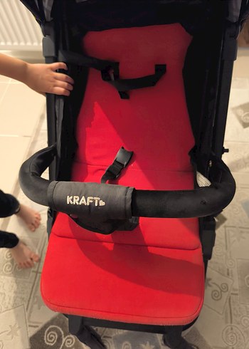 Diğer Beden Kırmızı Kraft Bebek Arabası
