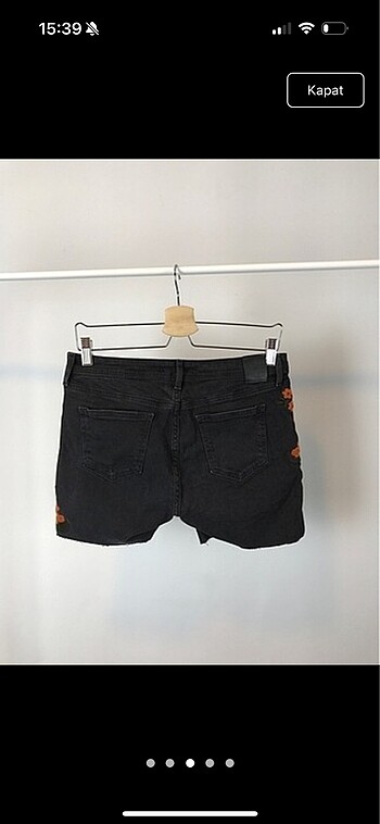 38 Beden Zara kot şort