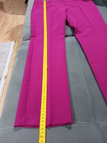 42 Beden Fuşya kumaş pantolon