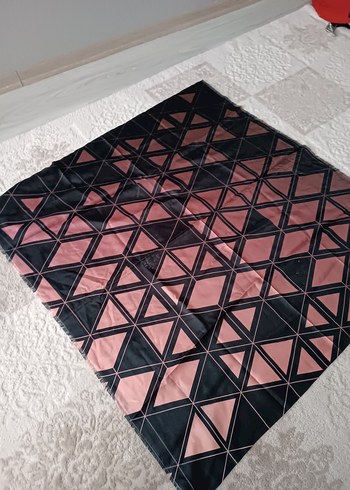 Kahverengi Çiçek Desenli Kadın Fular toplu fiyat - Görsel 4