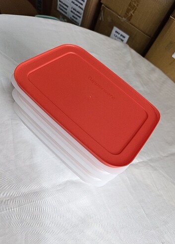Beden kırmızı Renk Tupperware Alaska üç katlı