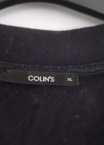 Erkek Siyah Desenli Kısa Kollu Polo Tişört - Görsel 3