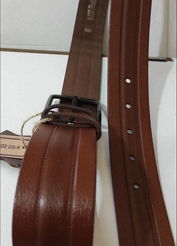 Diğer GERÇEK DERI ERKEK KOT KEMERI (taba) 110cm