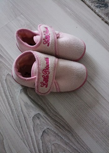 Kız Çocuk Pembe Polar Ev Terliği - Görsel 2