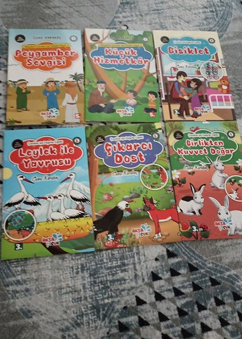 Çocuklar için 6 Kitap Seti
