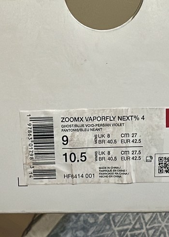 Nike Vaporfly Next 4 Yol Yarış Ayakkabısı - Görsel 7