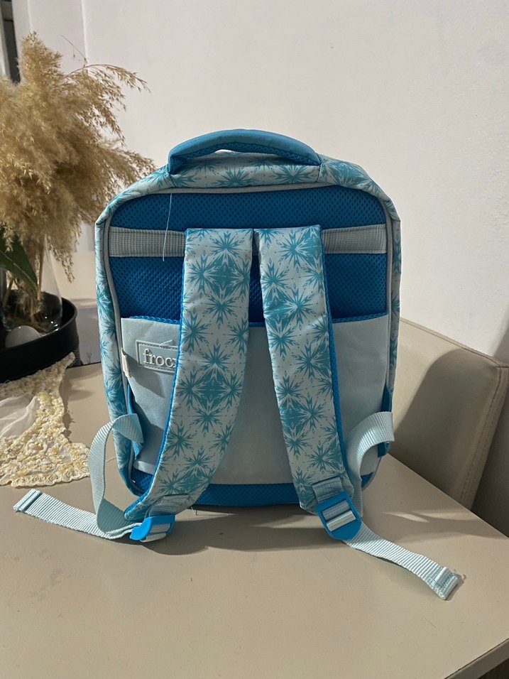 Mavi Frozen Temalı Çocuk Sırt Çantası - Görsel 2