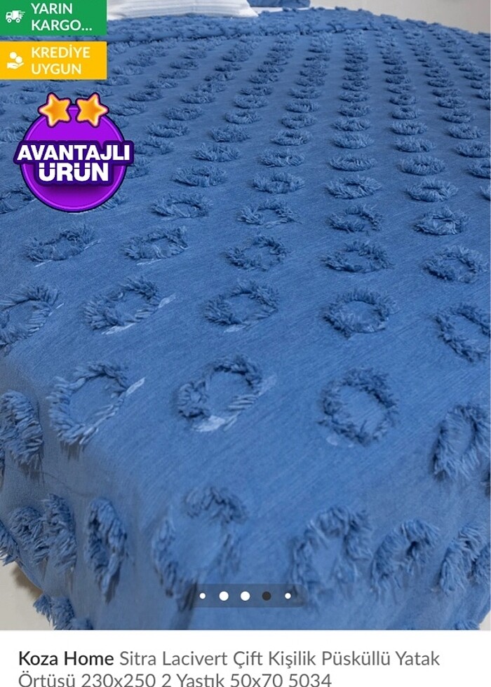 çift kişilik yatak örtüsü - Görsel 2