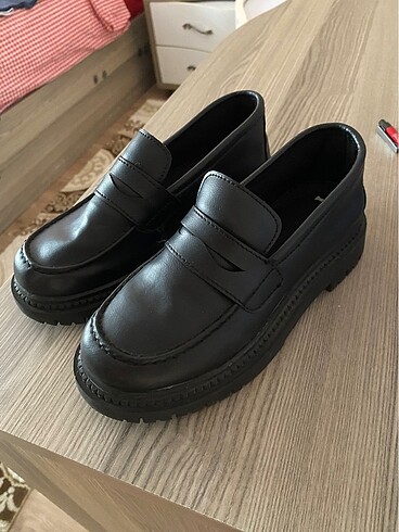 kız çocuk loafer ayakkabı