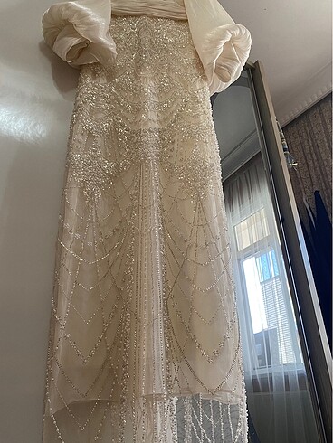 tesettür abiye nikah elbisesi - Görsel 5