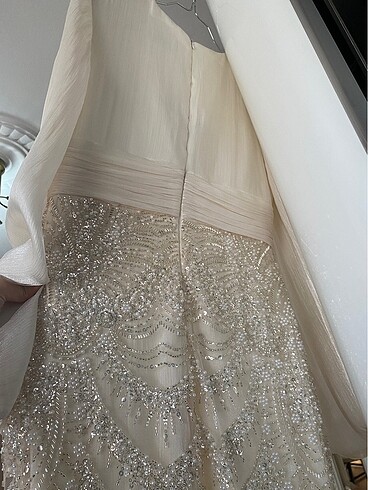 tesettür abiye nikah elbisesi - Görsel 8