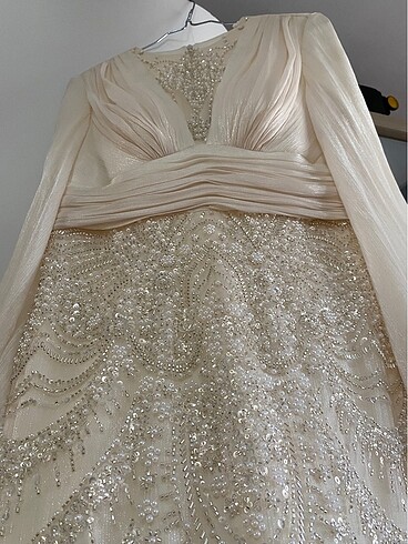 tesettür abiye nikah elbisesi - Görsel 6