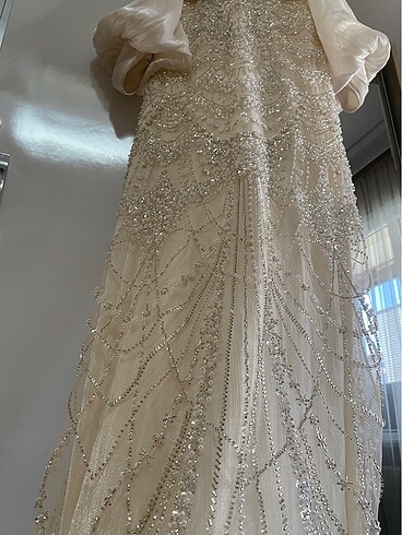 tesettür abiye nikah elbisesi - Görsel 10