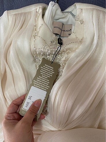 tesettür abiye nikah elbisesi - Görsel 11