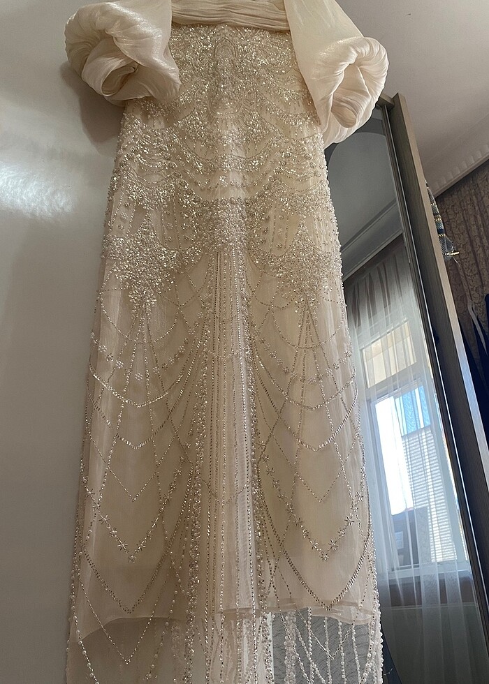 tesettür abiye nikah elbisesi - Görsel 5