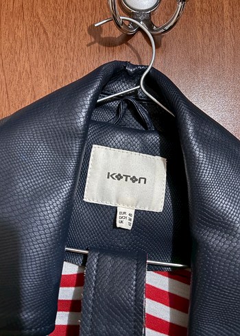 Siyah Deri Biker Ceket - Görsel 3