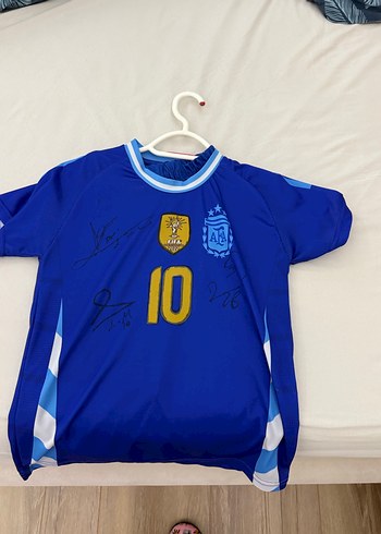 Mavi Erkek çocuk Kısa Kollu Spor Forması - Görsel 3