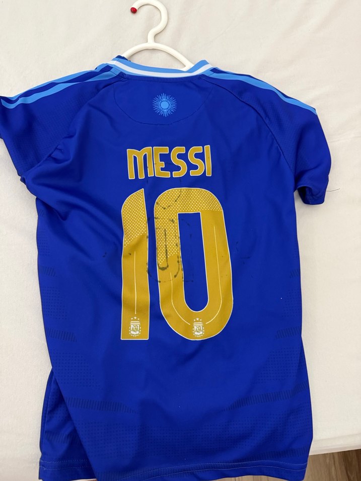 Mavi Erkek çocuk Kısa Kollu Spor Forması - Görsel 2